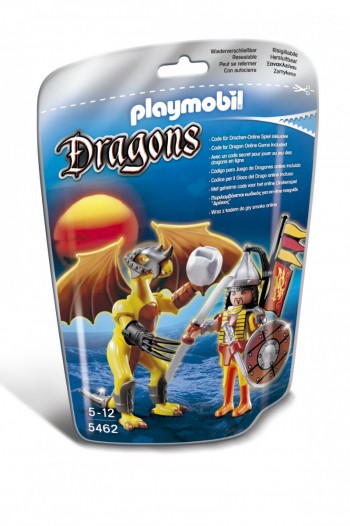 playmobil 5462 - Dragón Roca con Guerrero