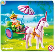 playmobil 4934 - Hada con Carruaje y Unicornio