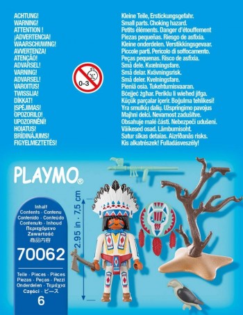 playmobil 70062 - Jefe Nativo Americano