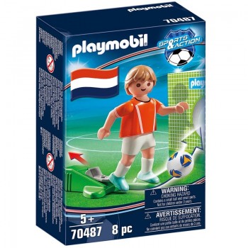 Playmobil 70487 Jugador de Fútbol Holanda