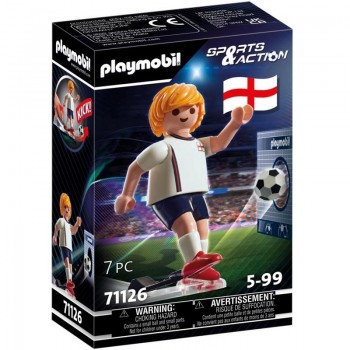 Playmobil 71126 Jugador de Fútbol - Inglaterra