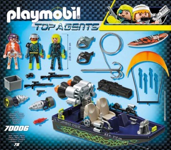 playmobil 70006 - Lancha con Arpón TEAM S.H.A.R.K.