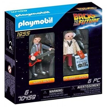 Playmobil 70459 Marty Mcfly y Dr. Emmett Brown