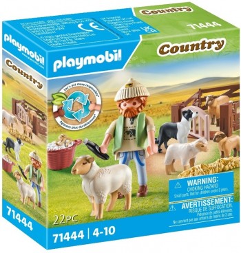 Playmobil 71444 Pastor con rebaño de ovejas