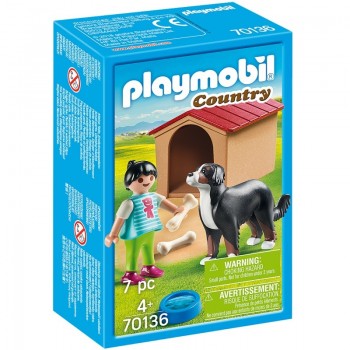 Playmobil 70136 Perro con Casita