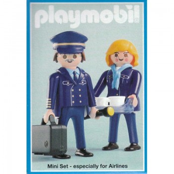 Playmobil 3104 Piloto y Azafata de Air Berlin