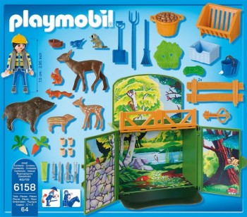 playmobil 6158 - Cofre Animales del Bosque