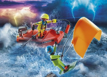 playmobil 70144 - Rescate Marítimo: Rescate de Kitesurfer