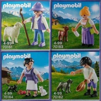 Playmobil PK4M Pack 4 Promocionales Milka