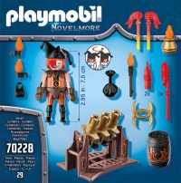 playmobil 70228 - Maestro de fuego Bandidos Burnham