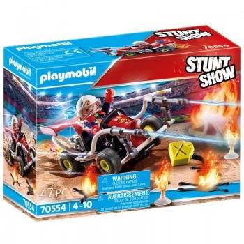 Playmobil 70554 Stuntshow Kart Bombero