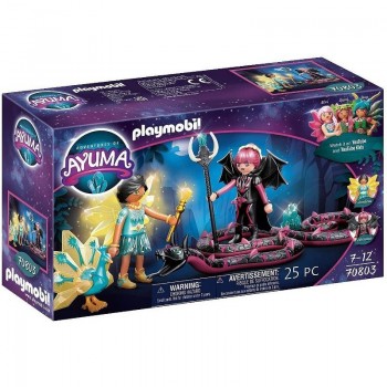 Playmobil 70803 Crystal Fairy y Bat Fairy con animales
