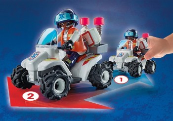 playmobil 71091 - Rescate Speed Quad