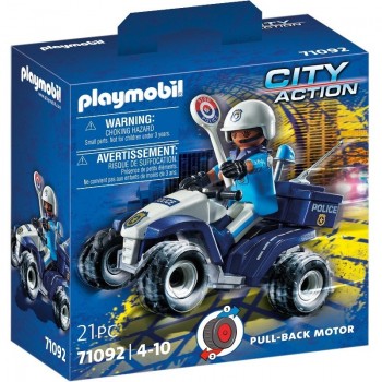 Playmobil 71092 Policía Speed Quad
