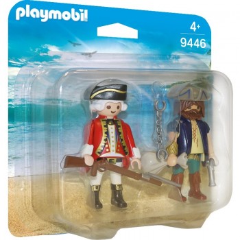 Playmobil 9446 Dúo Pack Pirata y Soldado