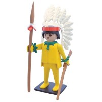 Playmobil PPJIA Jefe Indio Amarillo Collectoys 25 cm.