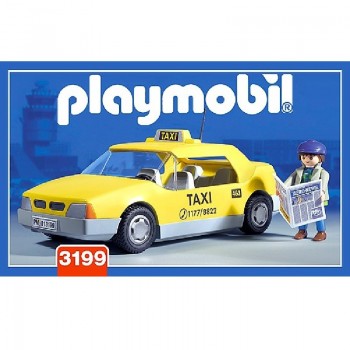 Playmobil 3199 Taxi (yellow cab)