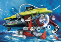 playmobil 4909 - Submarino de alta mar con motor
