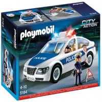 ver 310 - Coche de policia con luces