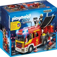ver 980 - Camión de Bomberos con Luces y Sonido