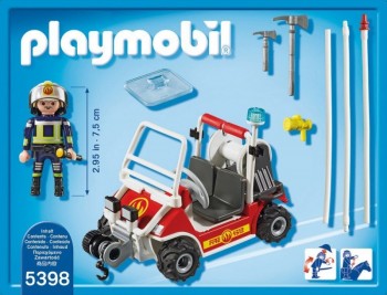 playmobil 5398 - Coche de Bomberos Aeropuerto