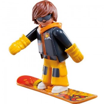 playmobil 5460 12 - Sobre Sorpresa Serie 5 Chicos Snowboarder