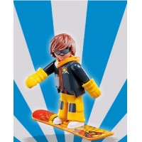 Playmobil 5460 12 Sobre Sorpresa Serie 5 Chicos Snowboarder