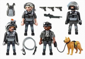 playmobil 5565 - Equipo de Unidad Especial de Policía
