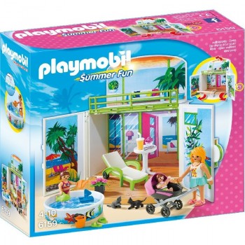 Playmobil 6159 Cofre Bungalow en la Playa