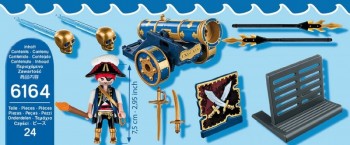 playmobil 6164 - Capitán Interactivo Azul con Pirata