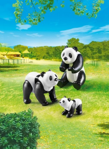 playmobil 6652 - Familia de Pandas