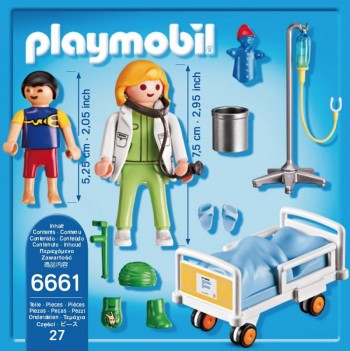 playmobil 6661 - Doctor con Niño
