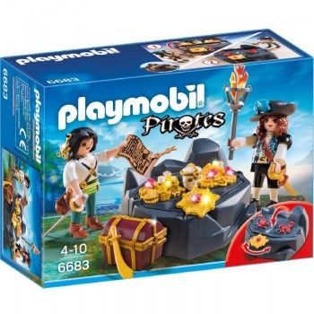 Playmobil 6683 Escondite del Tesoro Pirata