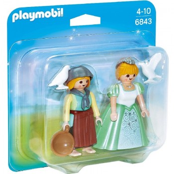 Playmobil 6843 Duo Pack Princesa y Granjera