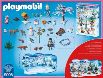 playmobil 9008 - Calendario de Navidad Patinaje sobre Hielo