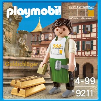 Playmobil 9211 Batidor de oro de Schwabach