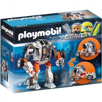 Playmobil 9251 Agente General con Robot
