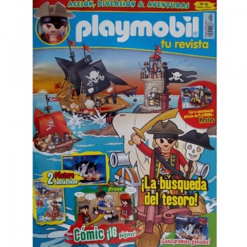 Playmobil n 15 chico Revista Playmobil 15 bimensual chicos