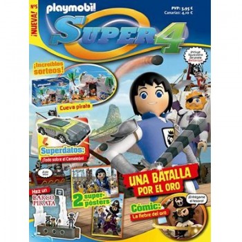 Playmobil n 5 Super4 Revista Playmobil Super 4 numero 5