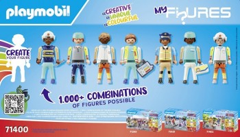 playmobil 71400 - My Figures: Equipo de Rescate