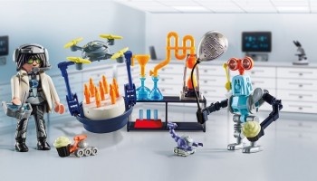 playmobil 71450 - Investigador con robots. 50 Aniversario