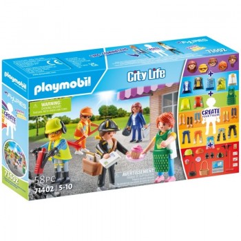 Playmobil 71402 My Figures: Vida en la ciudad