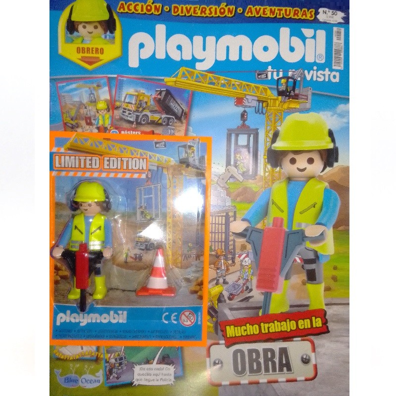 playmobil n 50 chico - Revista Playmobil 50 bimensual chicos
