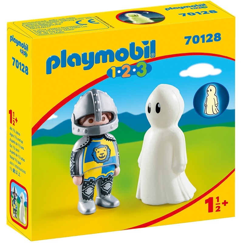 playmobil 70128 - 1.2.3 Caballero con Fantasma