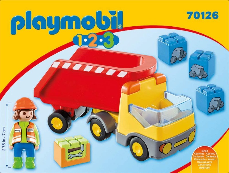 Playmobil 70126 1.2.3 Camión de Basura