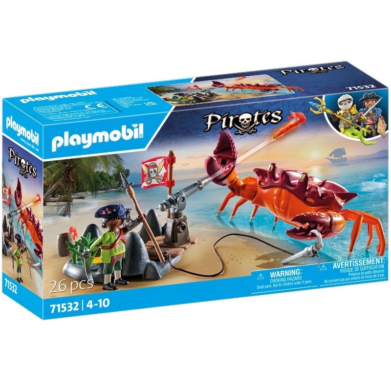 playmobil 71532 - Batalla con el cangrejo gigante