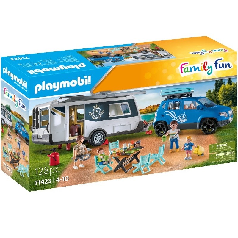 playmobil 71423 - Caravana con Coche