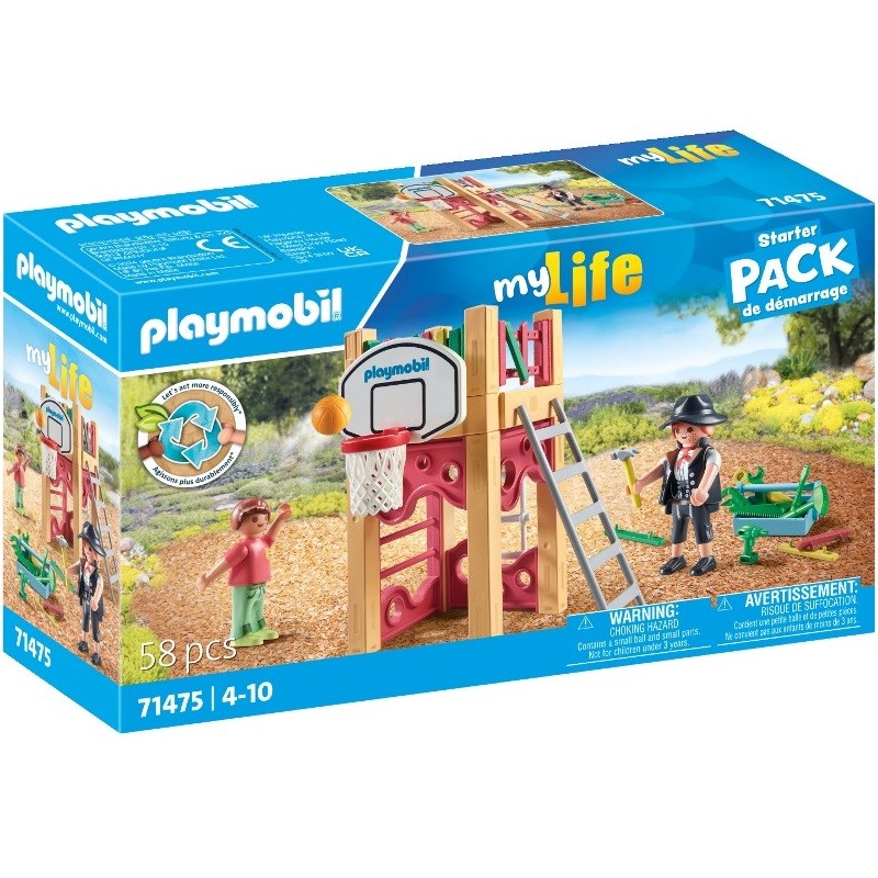playmobil 71475 - Starter Pack Carpintera con torre de juegos