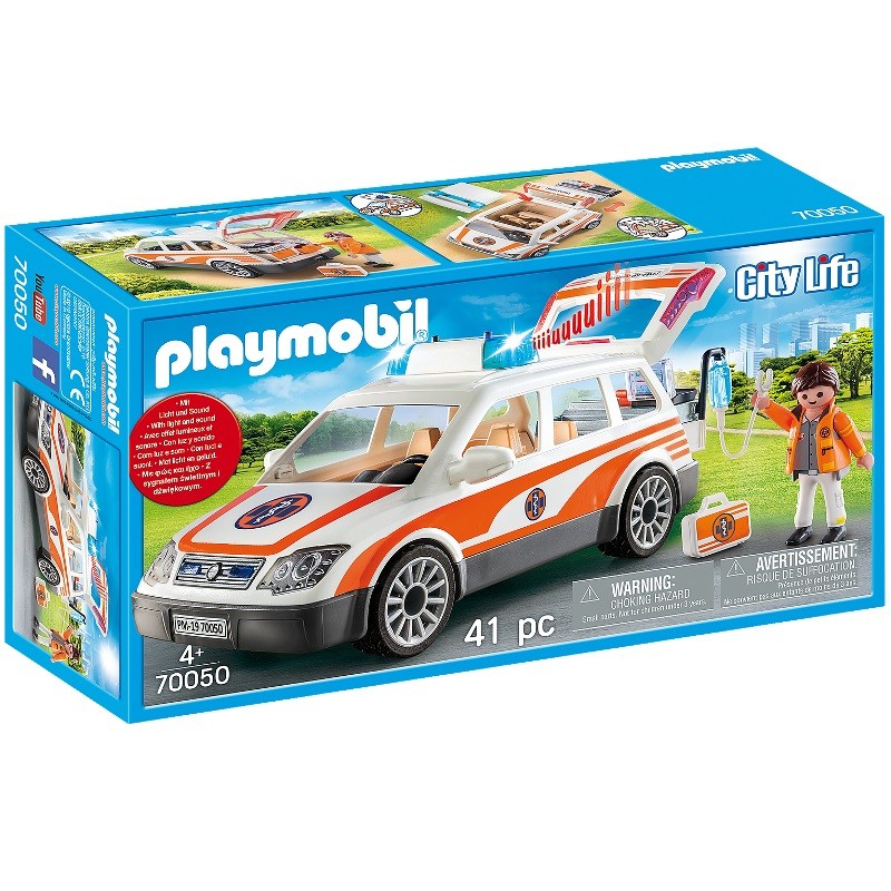playmobil 70050 - Coche de Emergencias con Sirena
