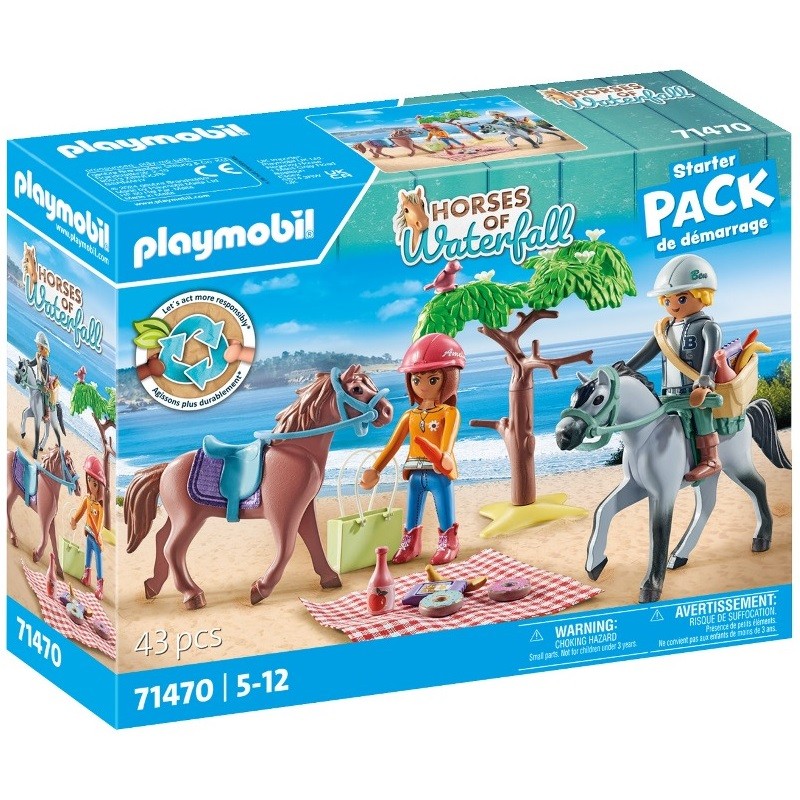 playmobil 71470 - Starter Pack Excursión a caballo